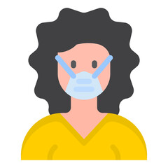 avatar flat style icon