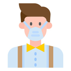 avatar flat style icon