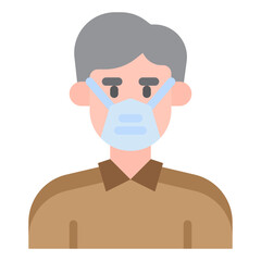 avatar flat style icon