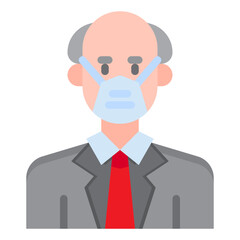 avatar flat style icon