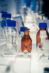 Testing Tubes In Science Laboratory