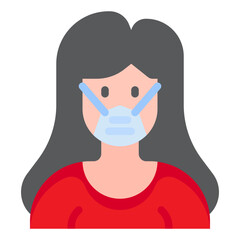 avatar flat style icon