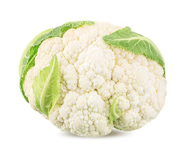 cauliflower isolated on a white background