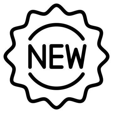 new outline style icon