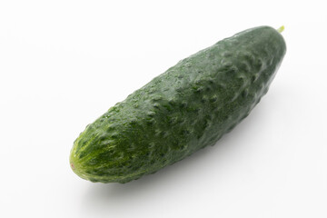Cucumber on a white background