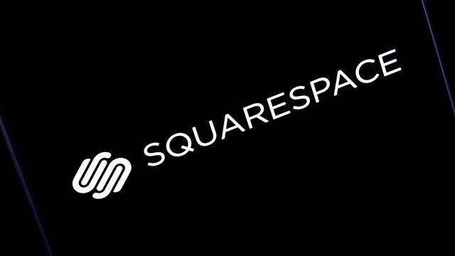 Editorial photo on Squarespace theme.  Illustrative photo for news about Squarespace - an American website builder and hosting service