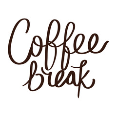 coffee break label