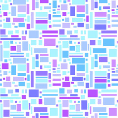 Multicolored pattern. Сolored geometrical shapes on white. Seamless tile background with segments. Wallpaper of the surface