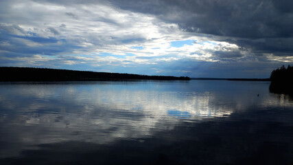 Lac Suède compté Jatland