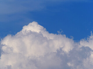 beautiful blue sky with cloud