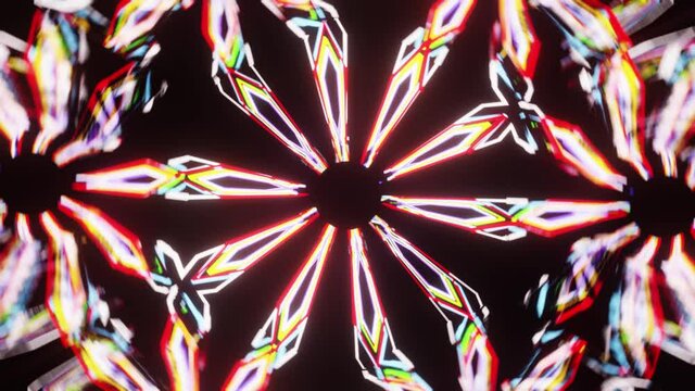 Acid Kaleidoscope Vj Loop