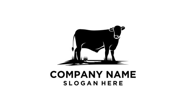 logo cow animal & pet