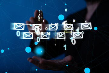 Mail Communication Connection message to mailing