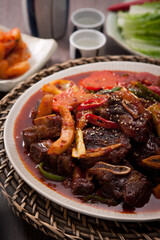 한국식 소고기 갈비찜