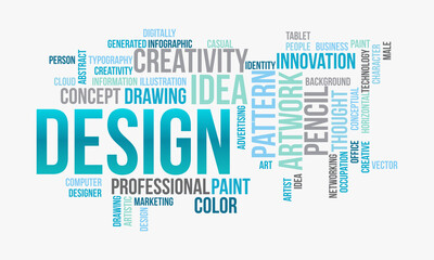 Business Concept Background, Design Word Cloud