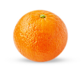 Orange isolated on white