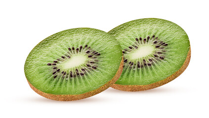 Fototapeta premium Kiwi fruit ring slice