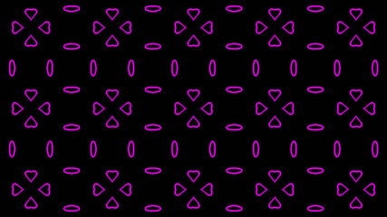 Abstract Seamless Pattern Purple Texture. Digital wall tiles design. Seamless pattern with symmetric geometric ornament. Kaleidoscope abstract background