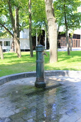 fountain in the park