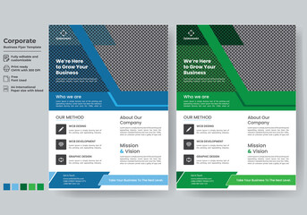  Corporate Business Flyer Template