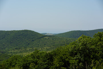 hills on the black sea coast