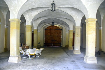 Zamek Międzylesie w Kotlinie Kłodzkiej na Dolnym Śląsku © Albin Marciniak