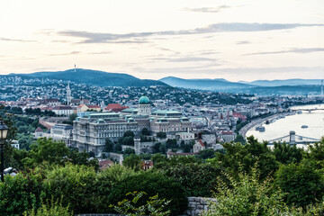 a nice view of budapest hungary