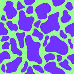 Abstract animal print, spotted skin seamless pattern.