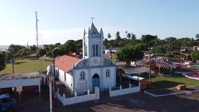 Igreja em Salvaterra na ilha do maraj&oacute;