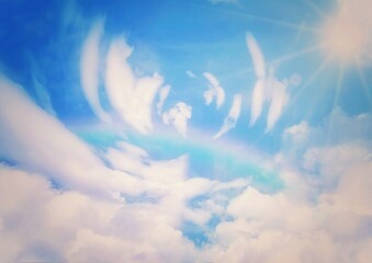 夕暮れ時の海岸風景 Wall Mural Wallpaper Murals K Yu