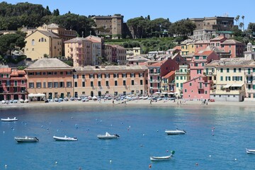 view of the town
