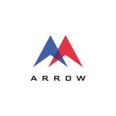 Arrow logo design inspiration vector template
