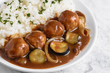 肉団子カレー