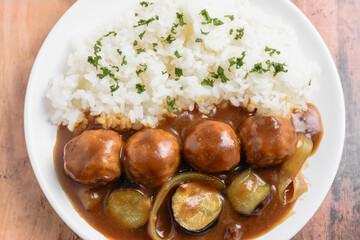 肉団子カレー