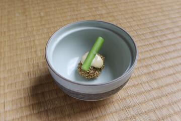 Japanese appetiser in a bowl