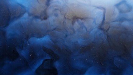 nebula gas cloud in deep outer space