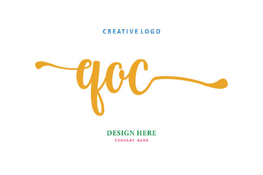 QOC lettering logo is simple, easy to understand and authoritative