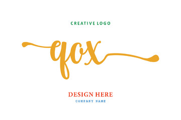 QOX lettering logo is simple, easy to understand and authoritative