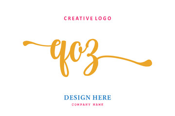 QOZ lettering logo is simple, easy to understand and authoritative