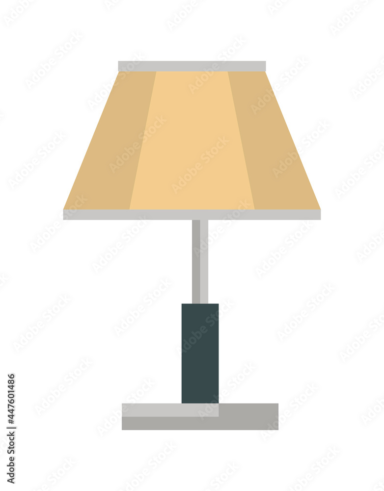 Wall mural home lamp icon