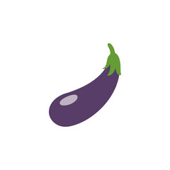 Eggplant icon design illustration