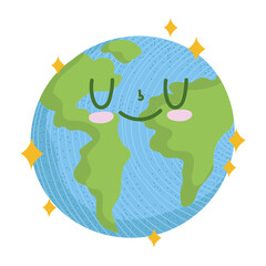 cute earth planet