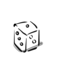 Fototapeta na wymiar pair of dice