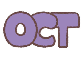 10月の英文字 © kino