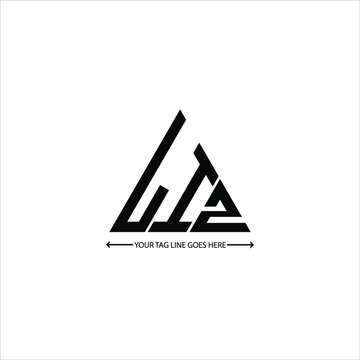 LIZ letter logo creative design. LIZ unique design
