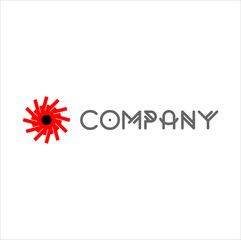 Logo design that can be customized with the company name according to your needs
