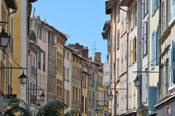 Down town of Le Puy en Velay, Auvergne, France