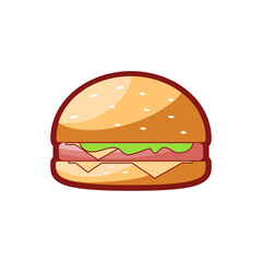 burgers icon vector design illustration