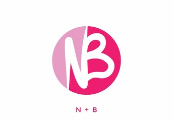 Pink color of NB initial letter