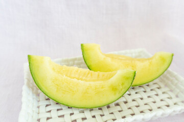 食べごろの美味しいメロン